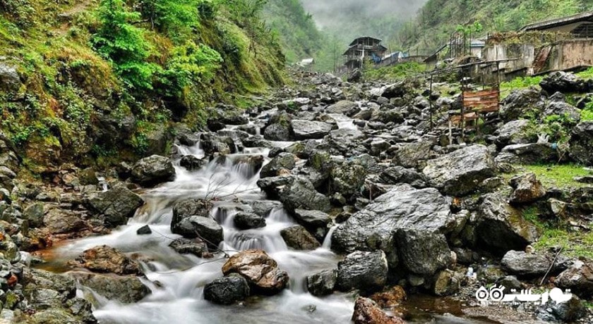 روستای امامزاده ابراهیم شهرستان گیلان استان شفت		