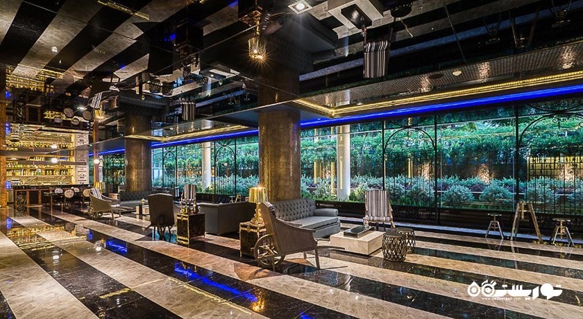 نمای لابی بار هتل مرا مر
