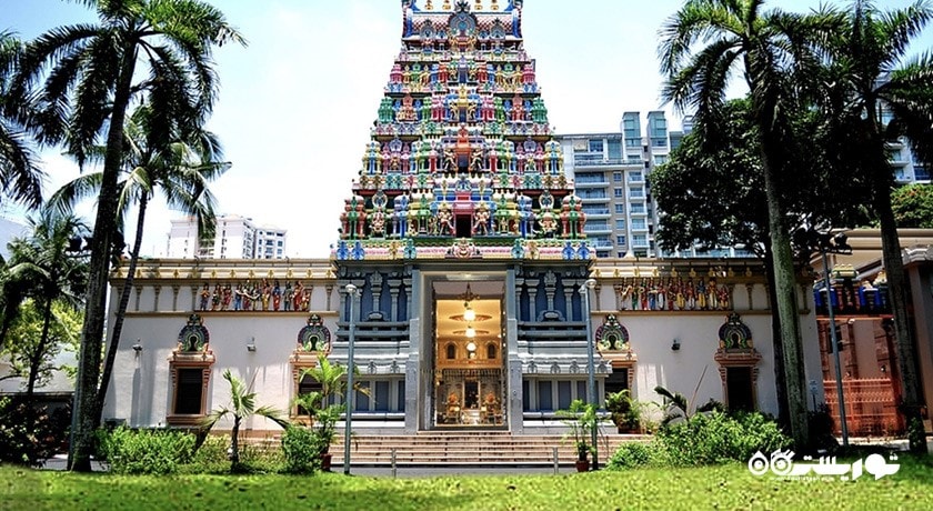 معبد سری تاندایوتاپانی شهر سنگاپور کشور سنگاپور