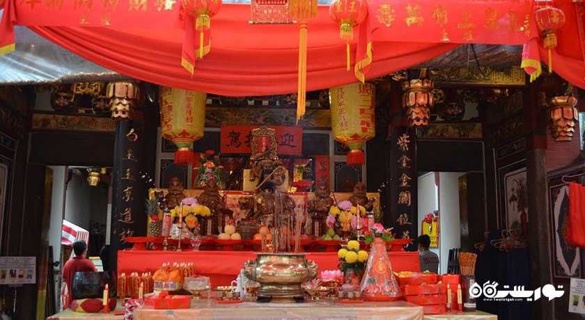  معبد تیان هوک کنگ شهر سنگاپور کشور سنگاپور