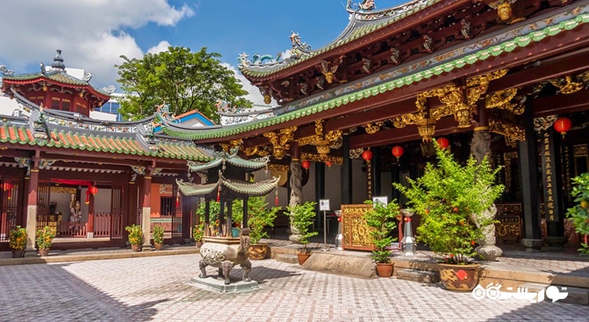  معبد تیان هوک کنگ شهر سنگاپور کشور سنگاپور