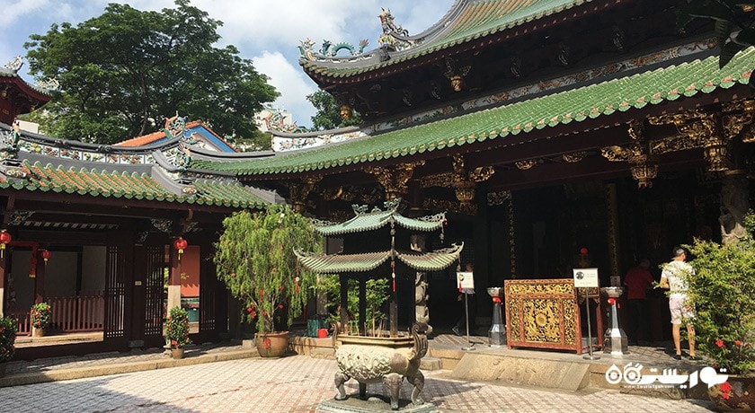  معبد تیان هوک کنگ شهر سنگاپور کشور سنگاپور