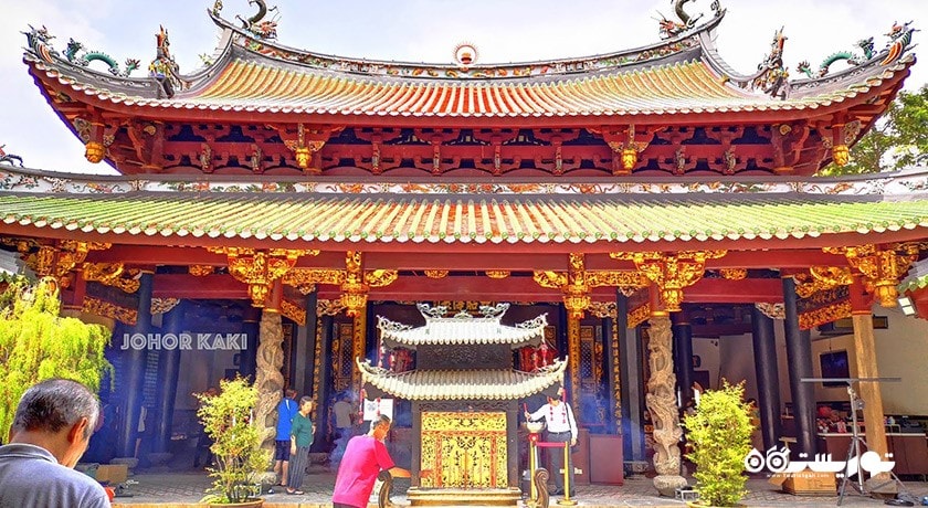  معبد تیان هوک کنگ شهر سنگاپور کشور سنگاپور