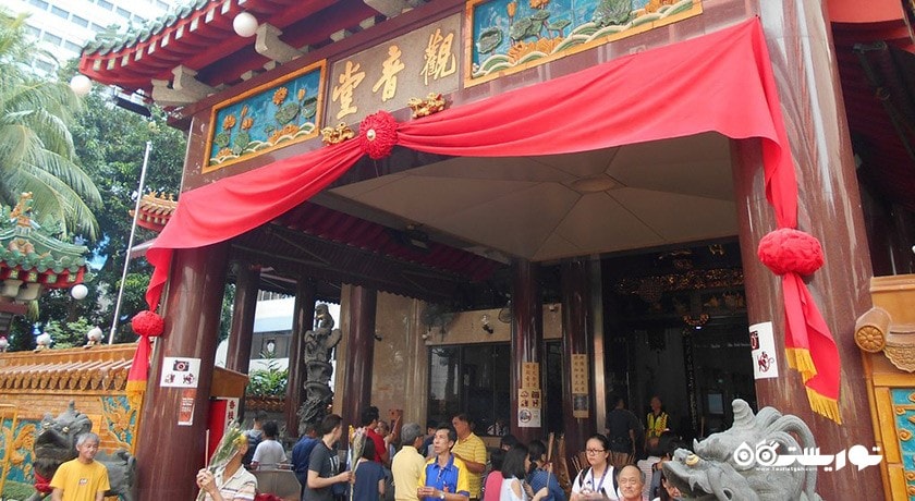  معبد کوآن ایم تونگ هود چو شهر سنگاپور کشور سنگاپور