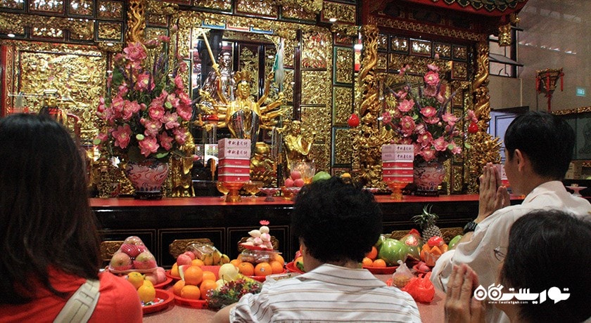  معبد کوآن ایم تونگ هود چو شهر سنگاپور کشور سنگاپور