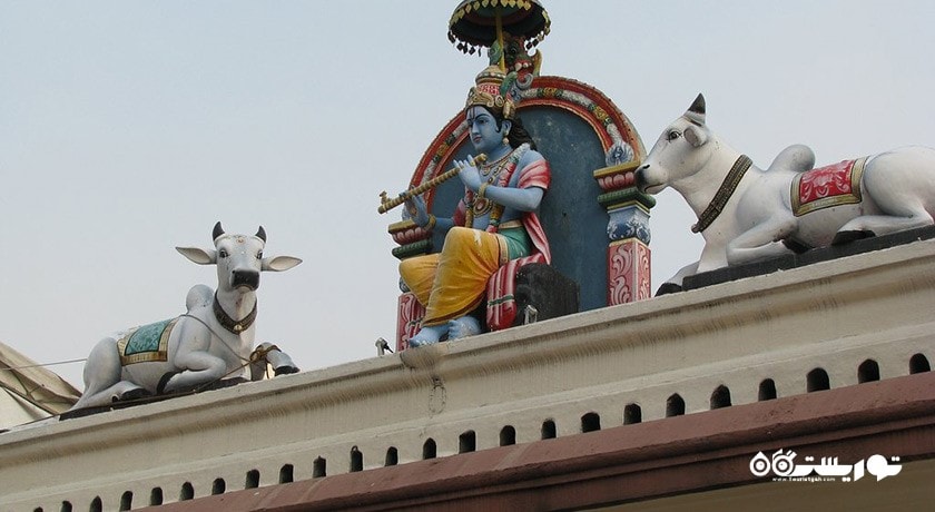  معبد سری ماریامان شهر سنگاپور کشور سنگاپور