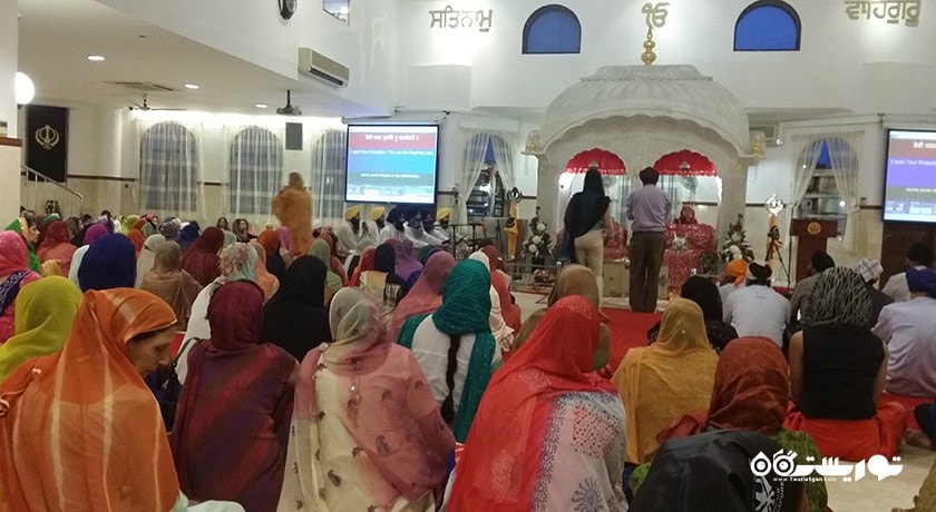  معبد سنترال سیک شهر سنگاپور کشور سنگاپور