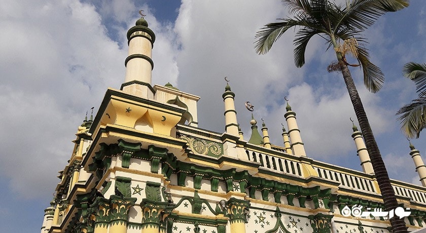  مسجد عبد الغفور شهر سنگاپور کشور سنگاپور