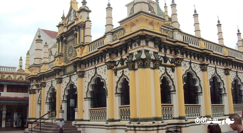  مسجد عبد الغفور شهر سنگاپور کشور سنگاپور