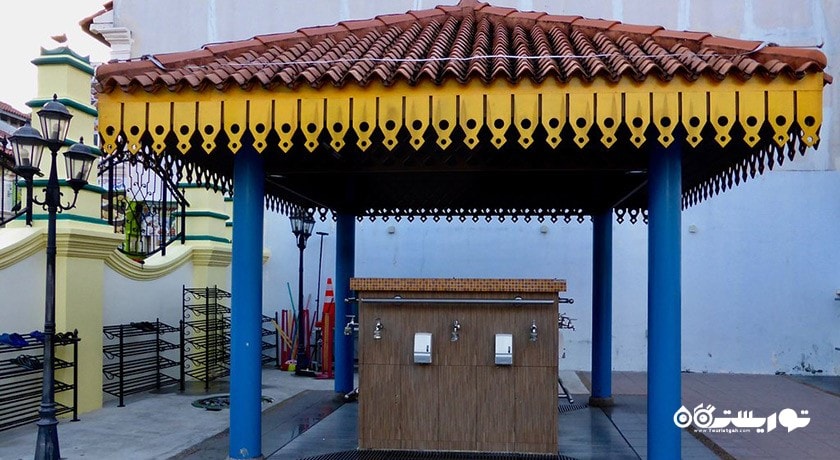  مسجد عبد الغفور شهر سنگاپور کشور سنگاپور