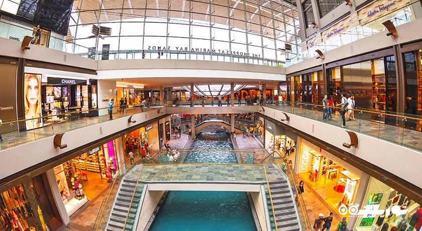 شاپس در مارینا بی سندز -  شهر سنگاپور