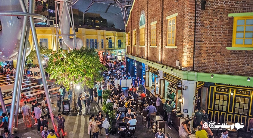 بازار کلارک کی -  شهر سنگاپور