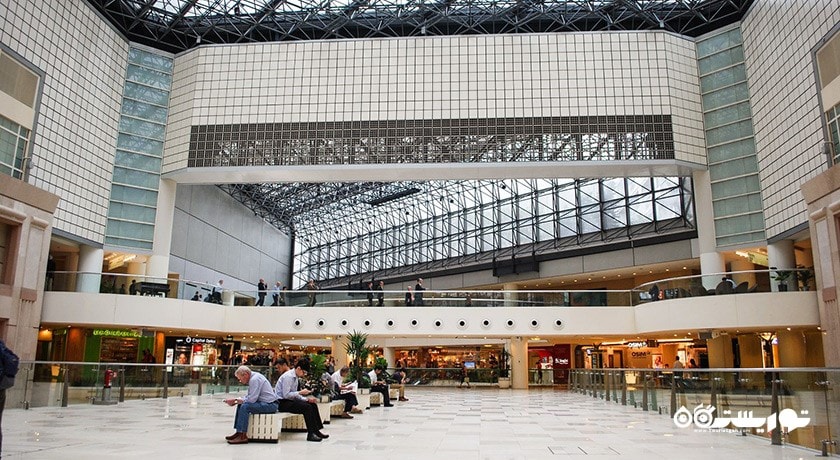 مرکز خرید مرکز خرید رافلز سیتی شهر سنگاپور کشور سنگاپور