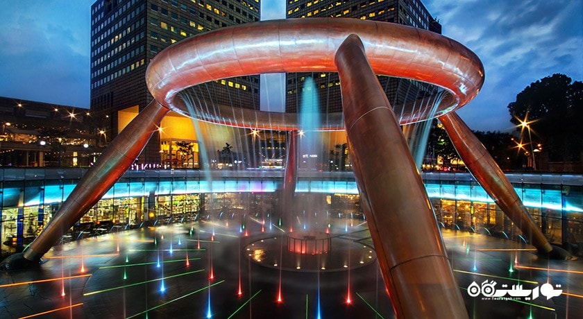 مرکز خرید سانتک سیتی -  شهر سنگاپور