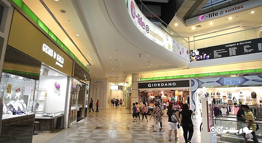 مرکز خرید سانتک سیتی -  شهر سنگاپور