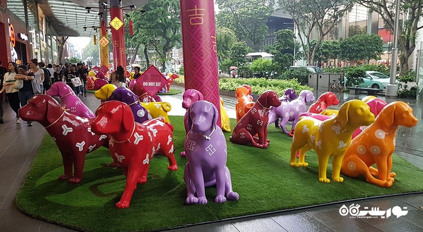 مرکز خرید مرکز خرید نی آن سیتی شهر سنگاپور کشور سنگاپور