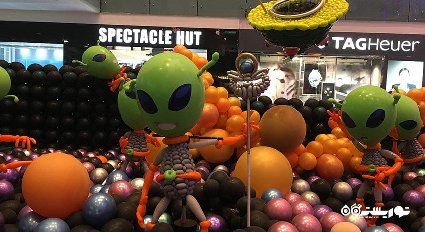 مرکز خرید مرکز خرید مارینا اسکوئر شهر سنگاپور کشور سنگاپور