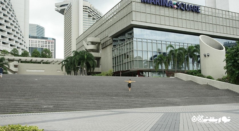 مرکز خرید مرکز خرید مارینا اسکوئر شهر سنگاپور کشور سنگاپور