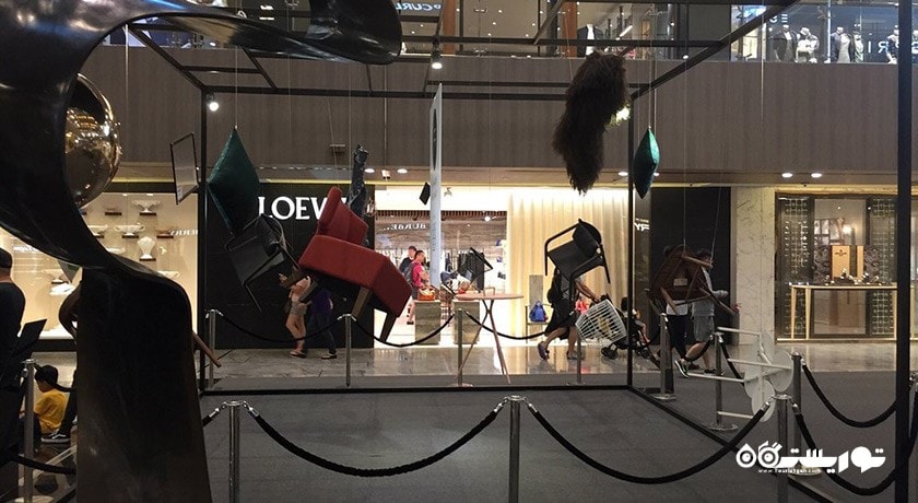 مرکز خرید مرکز خرید پاراگون شهر سنگاپور کشور سنگاپور