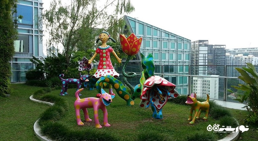 مرکز خرید اورچارد سنتر شهر سنگاپور کشور سنگاپور