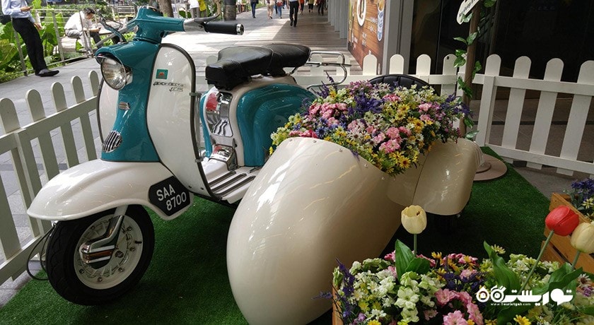 مرکز خرید اورچارد سنتر شهر سنگاپور کشور سنگاپور