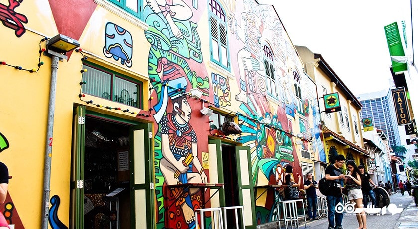 خیابان حاجی لین -  شهر سنگاپور