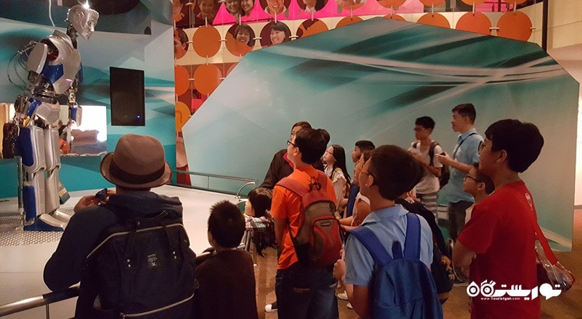  مرکز اکتشافات سنگاپور شهر سنگاپور کشور سنگاپور