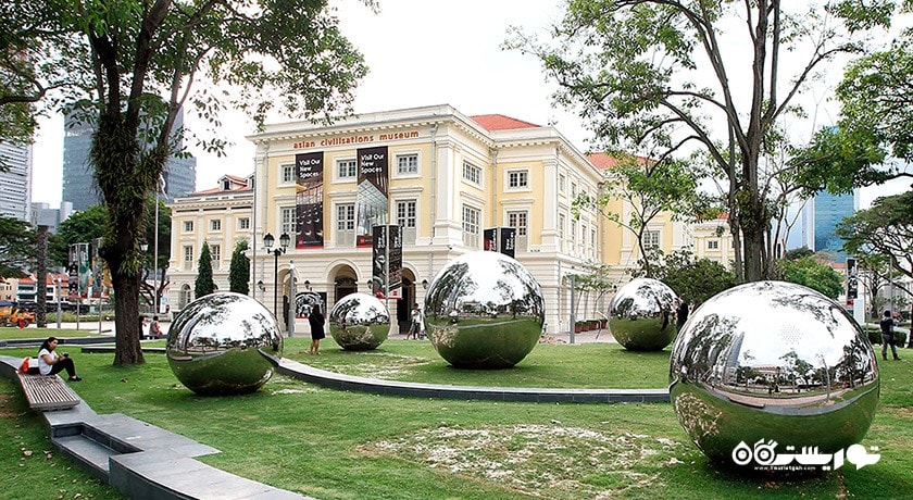  موزه تمدن های آسیایی شهر سنگاپور کشور سنگاپور