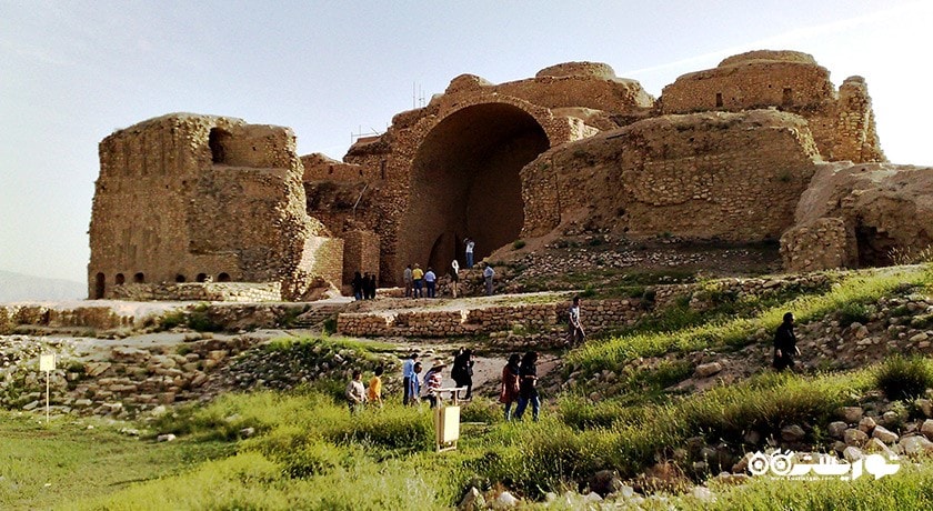  کاخ اردشیر بابکان شهرستان فارس استان فیروز آباد