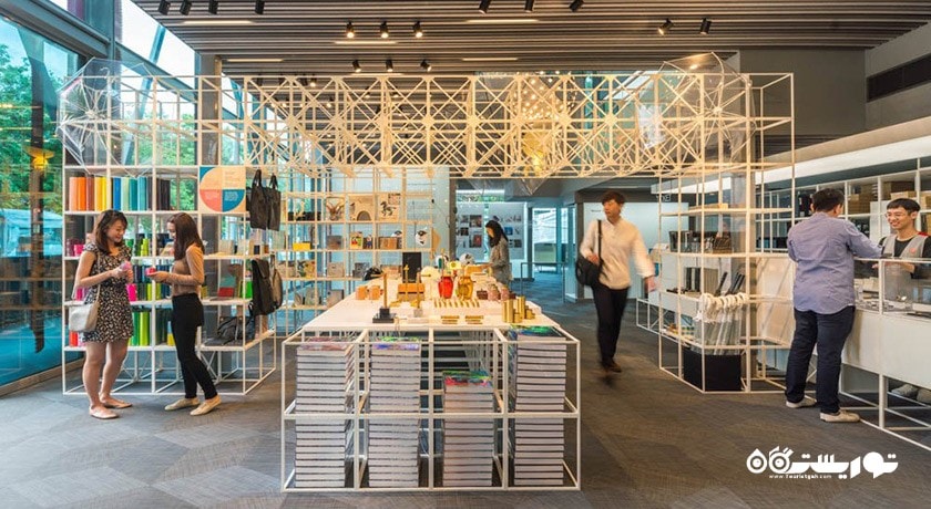  موزه طراحی رد دات شهر سنگاپور کشور سنگاپور