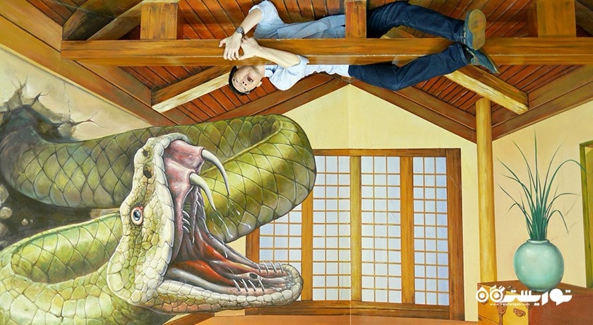  موزه تریک آی سنگاپور شهر سنگاپور کشور سنگاپور