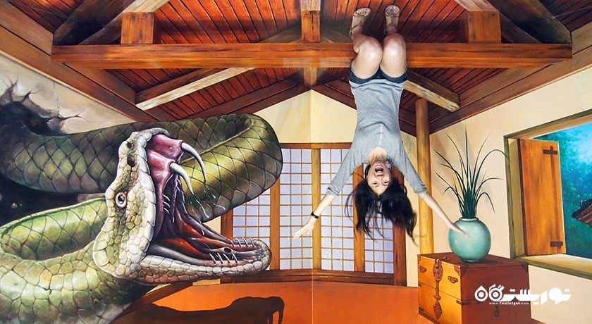  موزه تریک آی سنگاپور شهر سنگاپور کشور سنگاپور