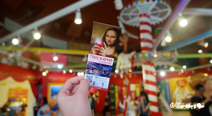  موزه تریک آی سنگاپور شهر سنگاپور کشور سنگاپور