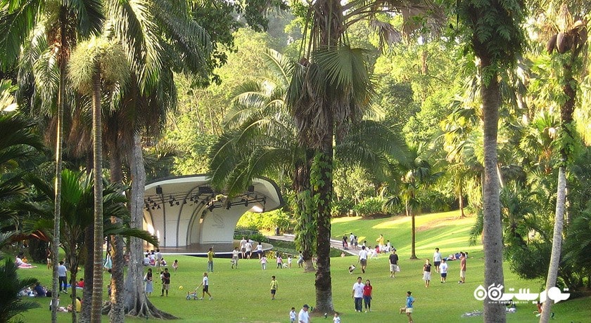سرگرمی باغ های گیاه شناسی سنگاپور شهر سنگاپور کشور سنگاپور