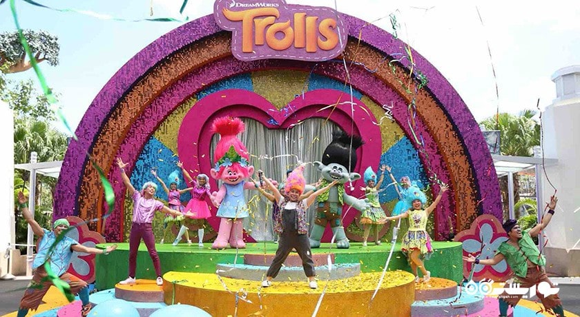 سرگرمی یونیورسال استودیو سنگاپور شهر سنگاپور کشور سنگاپور