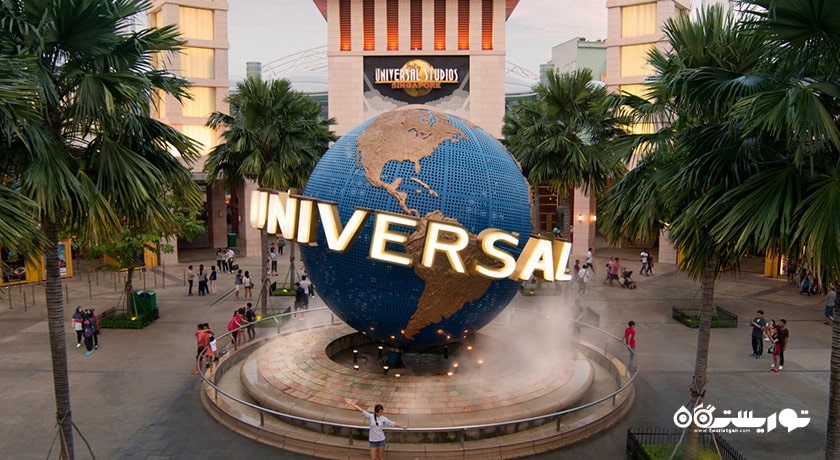 سرگرمی یونیورسال استودیو سنگاپور شهر سنگاپور کشور سنگاپور