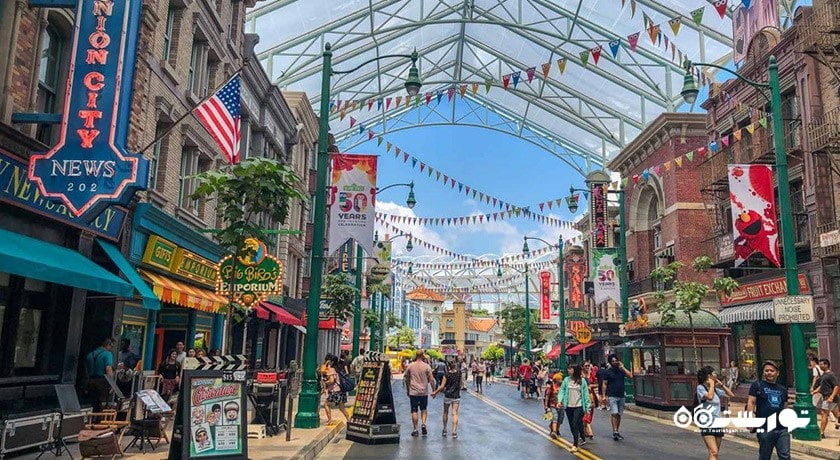 سرگرمی یونیورسال استودیو سنگاپور شهر سنگاپور کشور سنگاپور