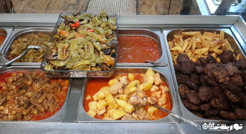 رستوران کافه فیسیلته او یمکلری شهر آنتالیا 