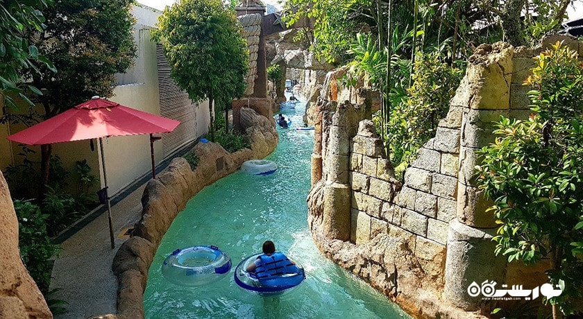 سرگرمی پارک آبی خلیج ماجراجویی شهر سنگاپور کشور سنگاپور