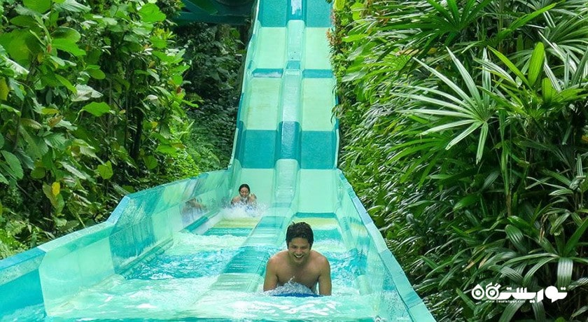 سرگرمی پارک آبی خلیج ماجراجویی شهر سنگاپور کشور سنگاپور