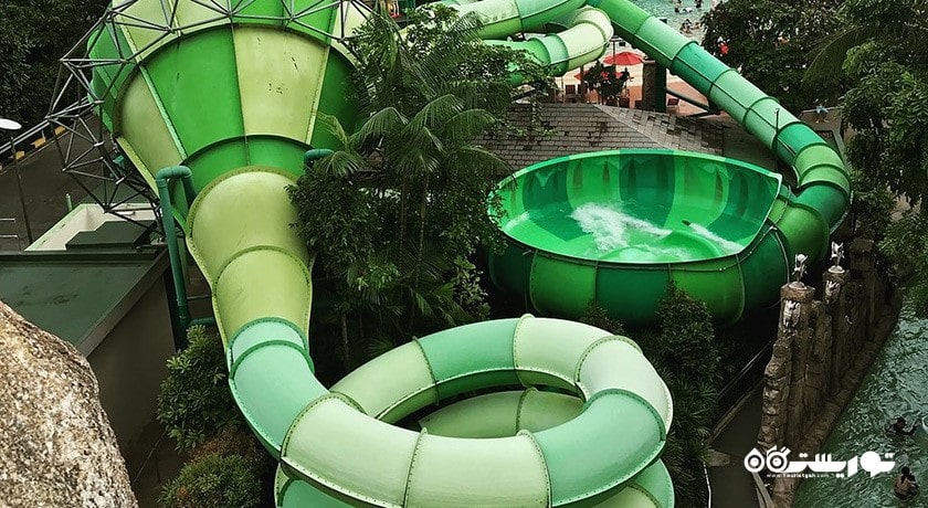 سرگرمی پارک آبی خلیج ماجراجویی شهر سنگاپور کشور سنگاپور