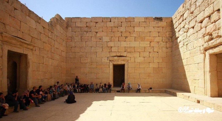  معبد آناهیتا بیشاپور شهرستان فارس استان کازرون