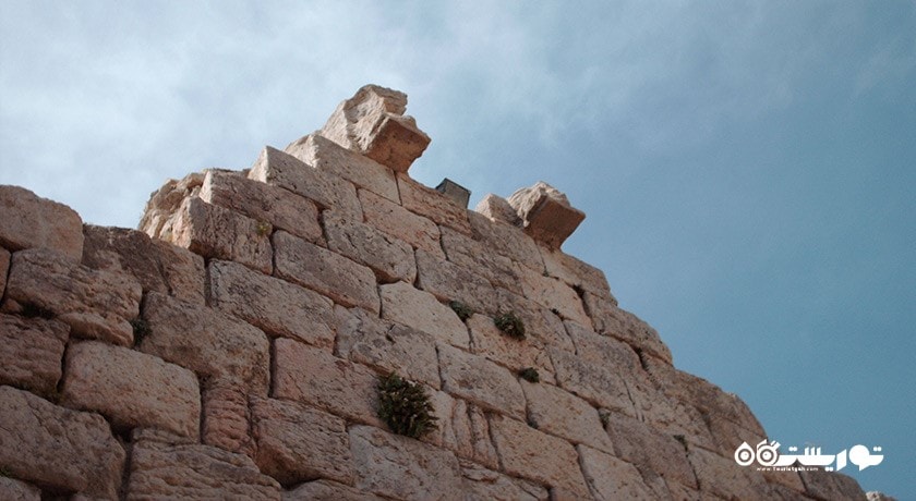  معبد آناهیتا بیشاپور شهرستان فارس استان کازرون