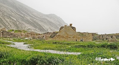  معبد آناهیتا بیشاپور شهرستان فارس استان کازرون