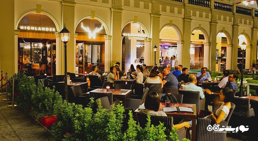 سرگرمی چایمز  شهر سنگاپور کشور سنگاپور