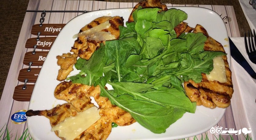 رستوران کافه بار کستل شهر آنتالیا 