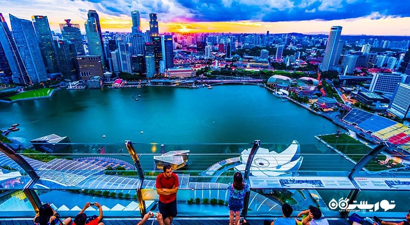 مارینا بی سندز اسکای پارک -  شهر سنگاپور