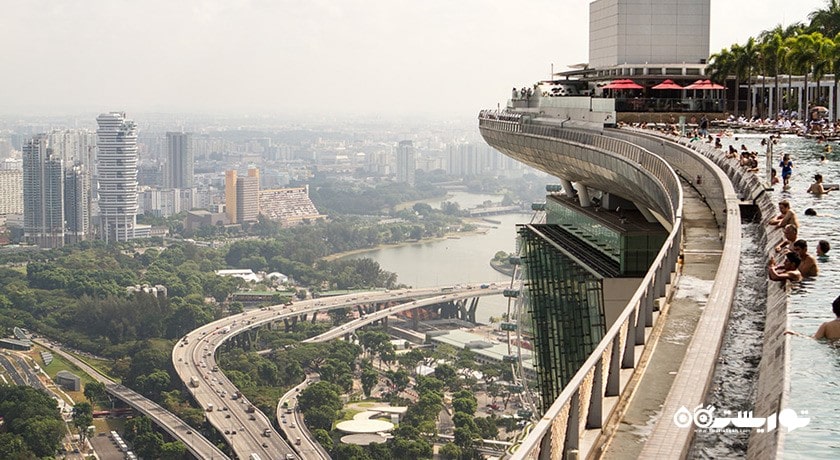 سرگرمی مارینا بی سندز اسکای پارک شهر سنگاپور کشور سنگاپور