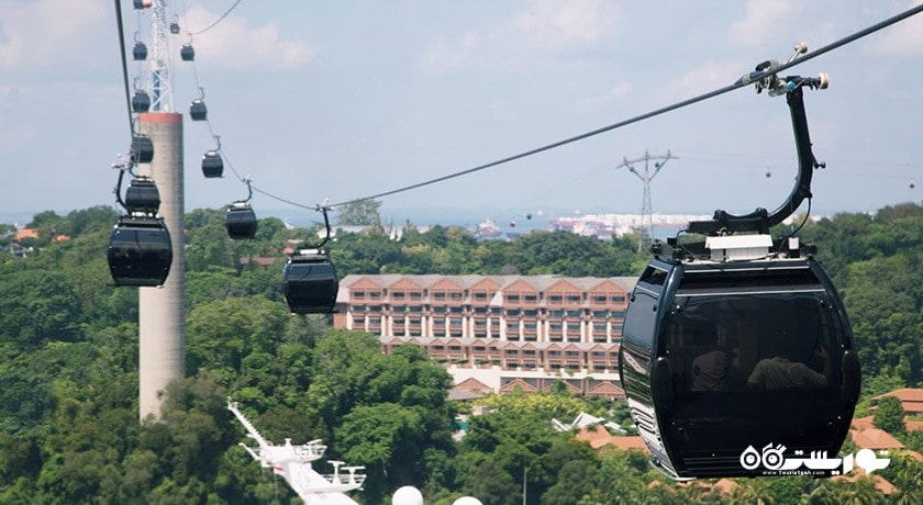 سرگرمی تله کابین سنگاپور شهر سنگاپور کشور سنگاپور