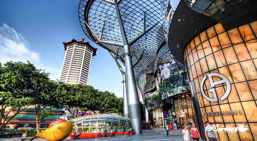 مرکز خرید خیابان اورچارد شهر سنگاپور کشور سنگاپور